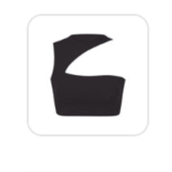 SKIMS PLUS SIZE- Fits everybody cut out super cropped top - Picture 2 of 5